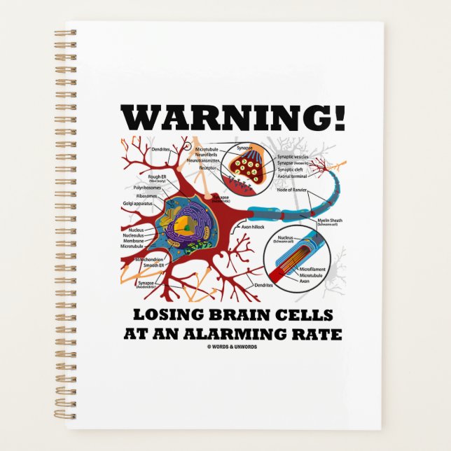 Warning! Losing Brain Cells at an Alarming Rate Planer (Vorderseite)