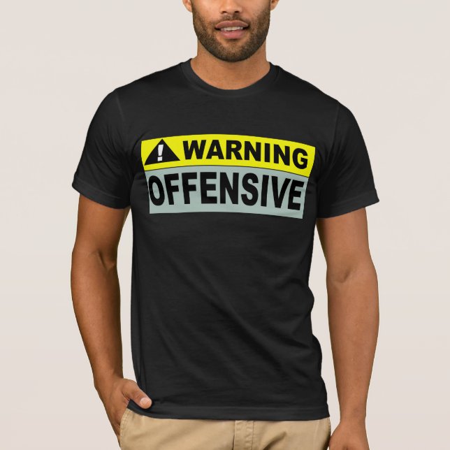WARNING: OFFENSIV T-Shirt (Vorderseite)