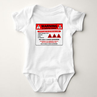 WARNING-REANIMATED LEICHEN-Strampler Baby Strampler