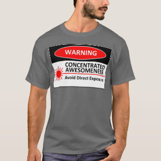 WARNING: Starkes Awesomeness T-Shirt