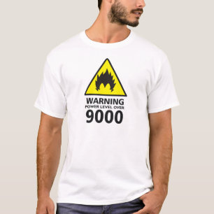 Warning the its power 9000 zu over T-Shirt