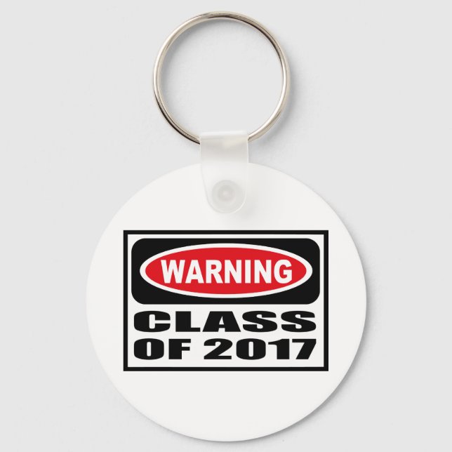 WarnKLASSE 2017 Schlüsselkette Schlüsselanhänger (Vorderseite)