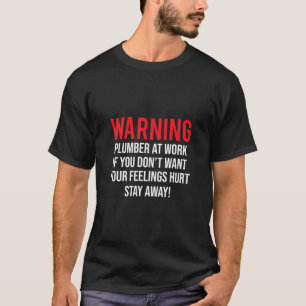 Warnkleber am Arbeitsplatz Spaß für sonniges Klemp T-Shirt