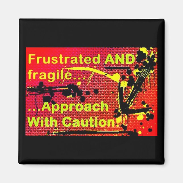 Warnmagnet Magnet (Vorne)