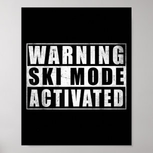 Warnmodus aktiviert poster