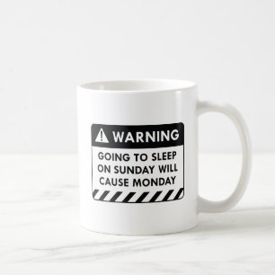 Warnmontag Kaffeetasse