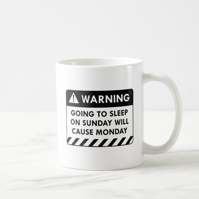 Warnmontag Kaffeetasse (Rechts)