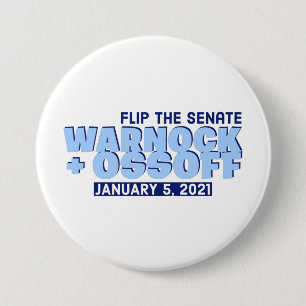 Warnock und Ossoff Button