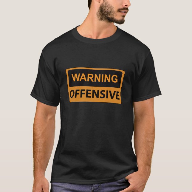 Warnoffensive T-Shirt (Vorderseite)
