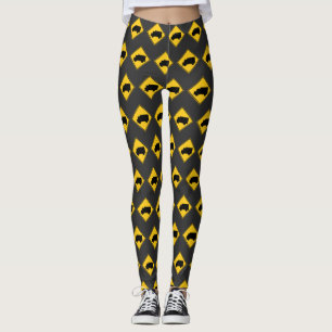 Warnschild für den Straßenverkehr Leggings