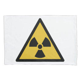 Warnsymbol (Radioaktive Gefahr) Kissenbezug