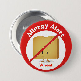 Warntaste für Allergien| Weizen Button