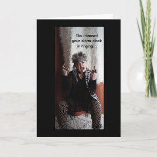 Warnuhr pingelt jeden Morgen auf der Karte