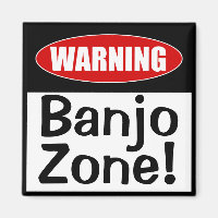 Warnung Banjo Zone! Funny Musical Joke