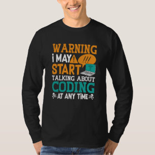Warnung bei medizinischem Coder: Ich spreche viell T-Shirt