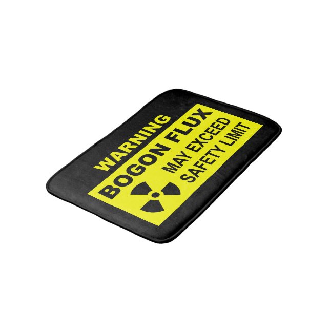 Warnung: Bogon Flux Badematte (Schrägansicht)