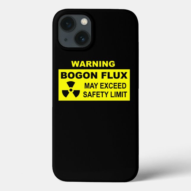 Warnung: Bogon Flux Case-Mate iPhone Hülle (Rückseite)