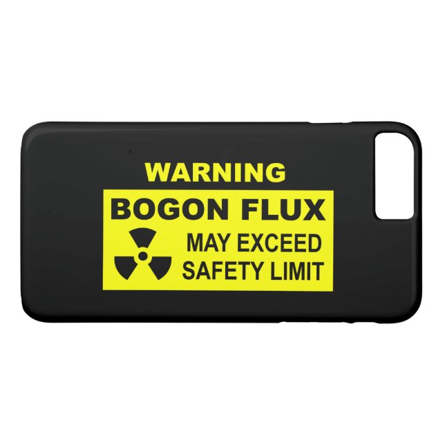 Warnung: Bogon Flux Case-Mate iPhone Hülle (Rückseite (Horizontal))