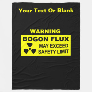 Warnung: Bogon Flux Fleecedecke