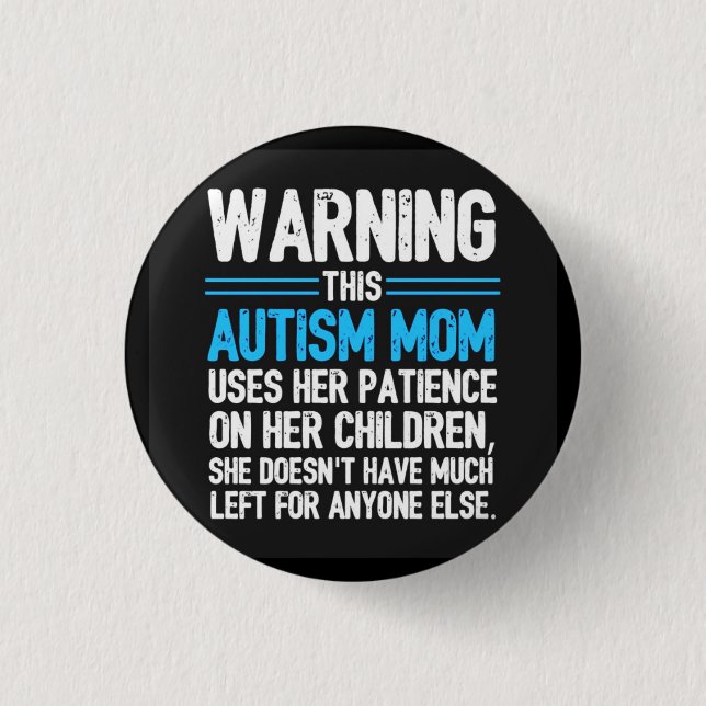 Warnung Button (Vorderseite)