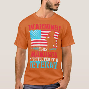 Warnung, dass dieser Enkel von Veteran Gran beschü T-Shirt