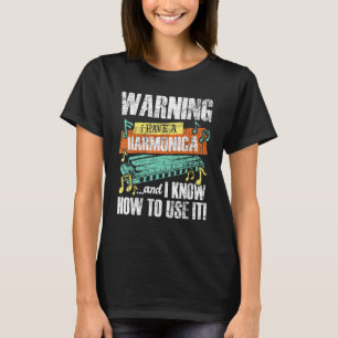 Warnung, dass ich einen harmonischen französischen T-Shirt
