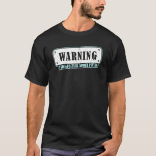 Warnung, dass ich gerne über das Fliegen des Luftv T-Shirt