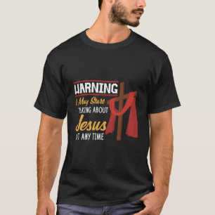 Warnung, dass ich möglicherweise Star sprechen übe T-Shirt