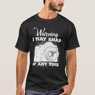 Warnung, dass ich zu jeder Zeit ein lustiges Gesch T-Shirt