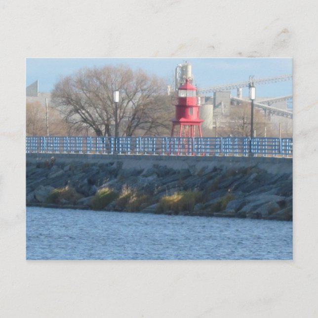 Warnung des Schiffes Postkarte (Vorderseite)