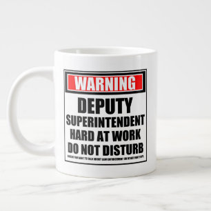 Warnung des stellvertretenden Oberbefehlshabers be Jumbo-Tasse