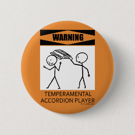 Warnung des temporären Accordion-Spielers Button