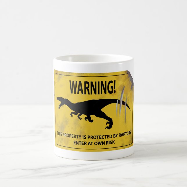 Warnung! Diese Eigenschaft wird von Raptoren gesch Kaffeetasse (Mittel)