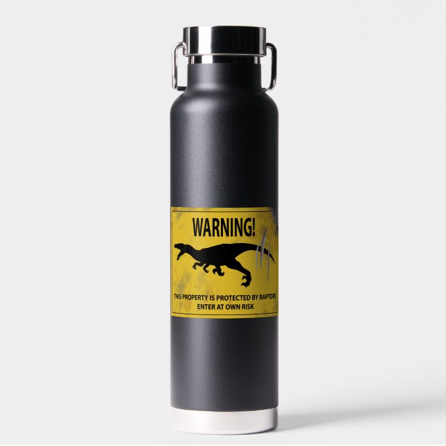 Warnung! Diese Eigenschaft wird von Raptoren gesch Trinkflasche (Vorne)