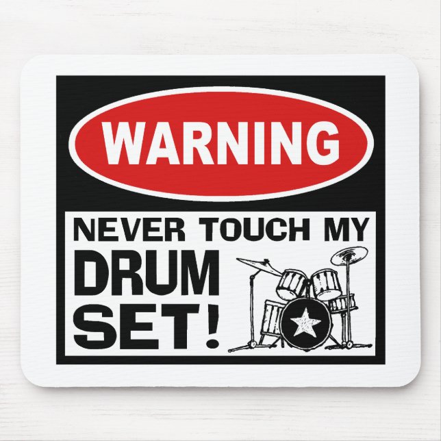 WARNUNG - DRUMEN MOUSEPAD (Vorne)