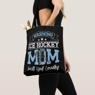 Warnung Eishockey-Mama wird laut schreien Cool Mom