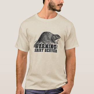 Warnung HAARBEHÄLTER T-Shirt