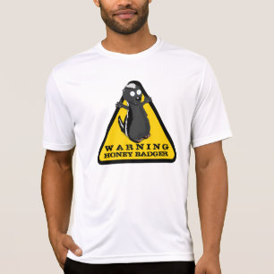 Warnung HONEY BADGER! T-Shirt
