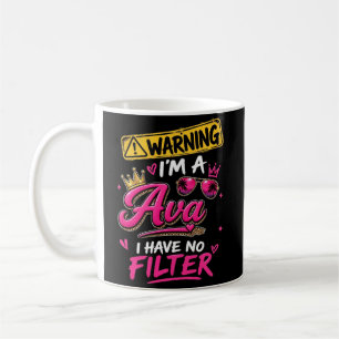 Warnung Ich Bin Eine Ava Ich Habe Keinen Filter Kaffeetasse