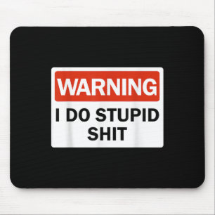 Warnung Ich Bin Hengst Lustig Warnung Ich Bin Heng Mousepad
