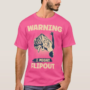 Warnung Ich Könnte Ausrasten Freerunning Parkour T-Shirt