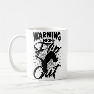 Warnung Ich Könnte Ausrasten Gymnastik Parkour Kaffeetasse