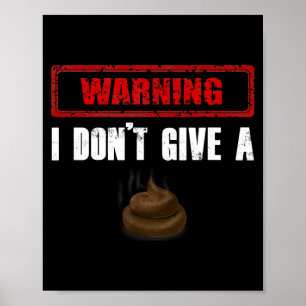 Warnung, ich mache keine Witze Poster