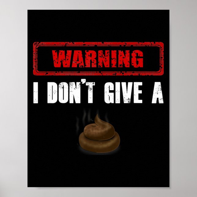 Warnung, ich mache keine Witze Poster (Vorne)