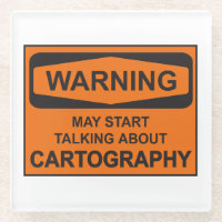 Warnung kann beginnen, über Kartographie zu sprech