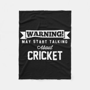 Warnung Kann Damit Beginnen Über Cricket Cm Zu Spr Fleecedecke