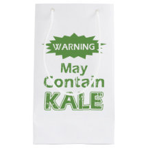 Warnung kann KALE Funny Sprichwort Geschenktasche