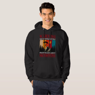 Warnung kann spontan beginnen, Skydiving zu sprech Hoodie