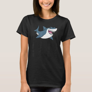 Warnung kann spontan über Megalodon Sha sprechen T-Shirt