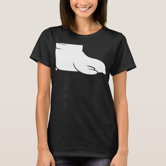 Warnung kann spontan über Siegel sprechen T-Shirt (Vorderseite)